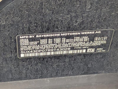 2024 BMW X3 sDrive30i Sports Activity Vehicle