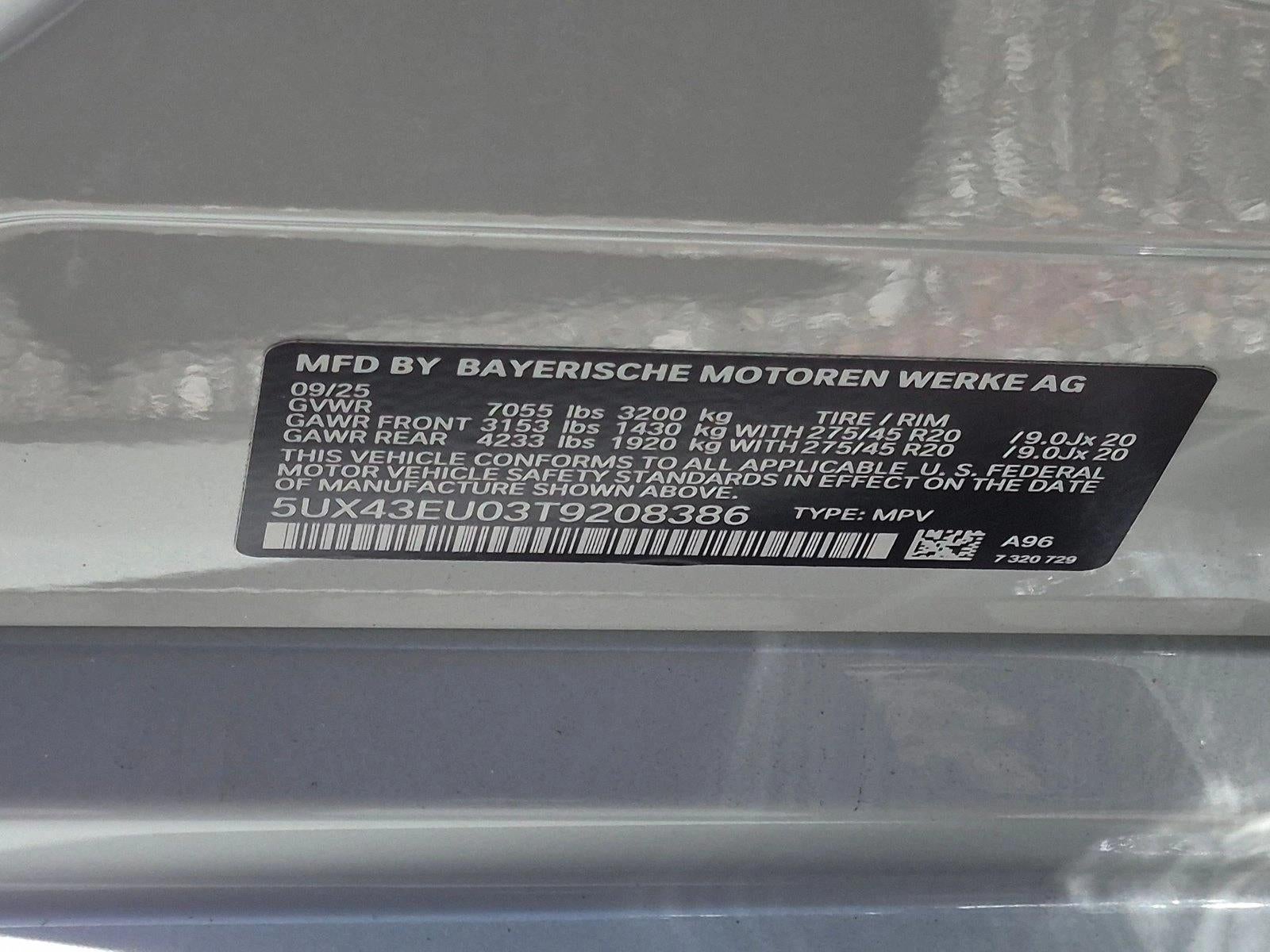2026 BMW X5 xDrive50e Plug-In Hybrid