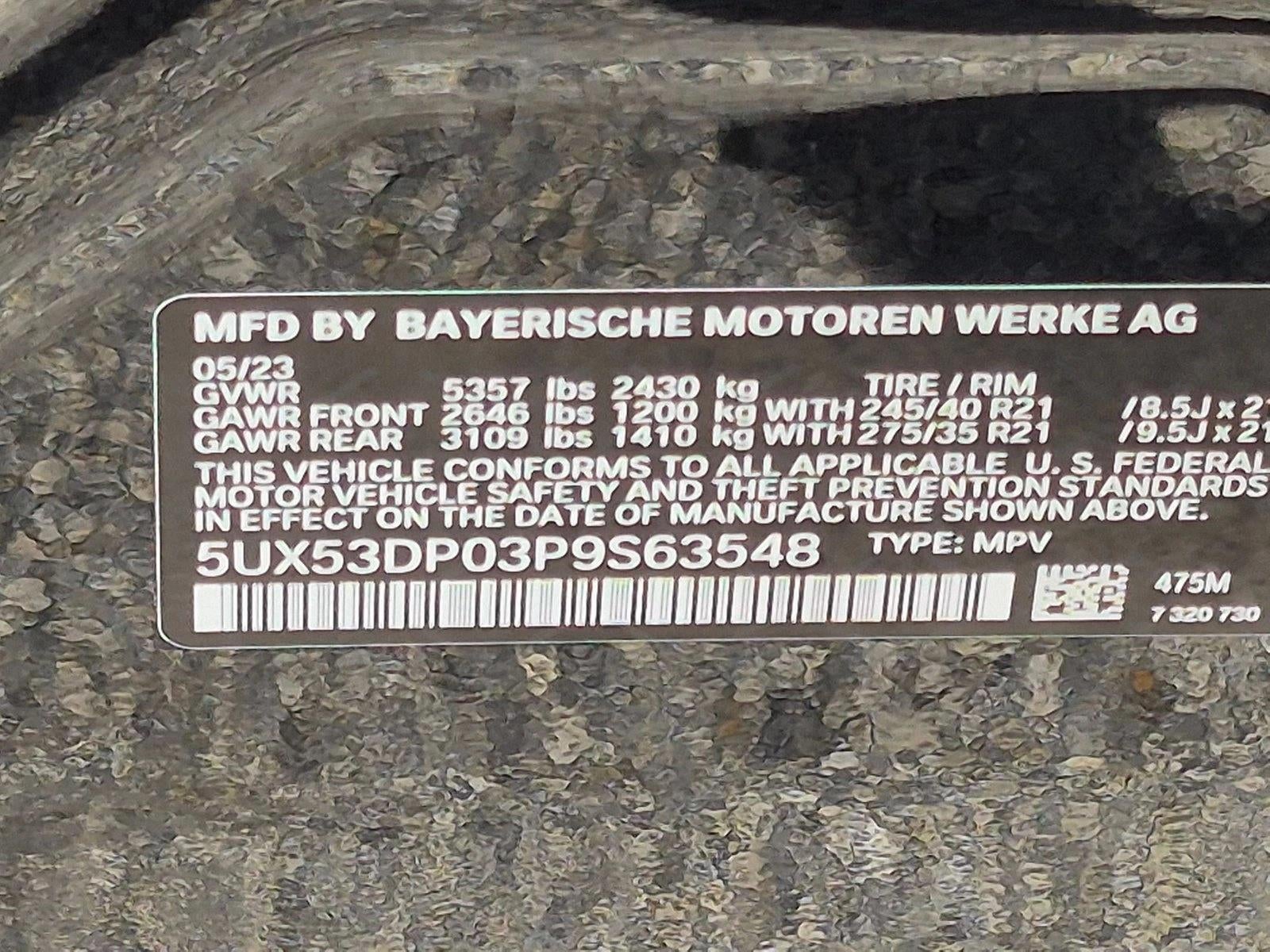 2023 BMW X3 xDrive30i Sports Activity Vehicle