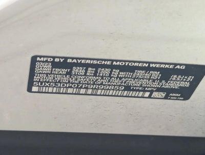 2023 BMW X3 xDrive30i Sports Activity Vehicle