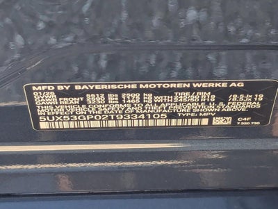 2026 BMW X3 30 xDrive Sports Activity Vehicle