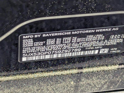 2025 BMW X3 30 xDrive Sports Activity Vehicle