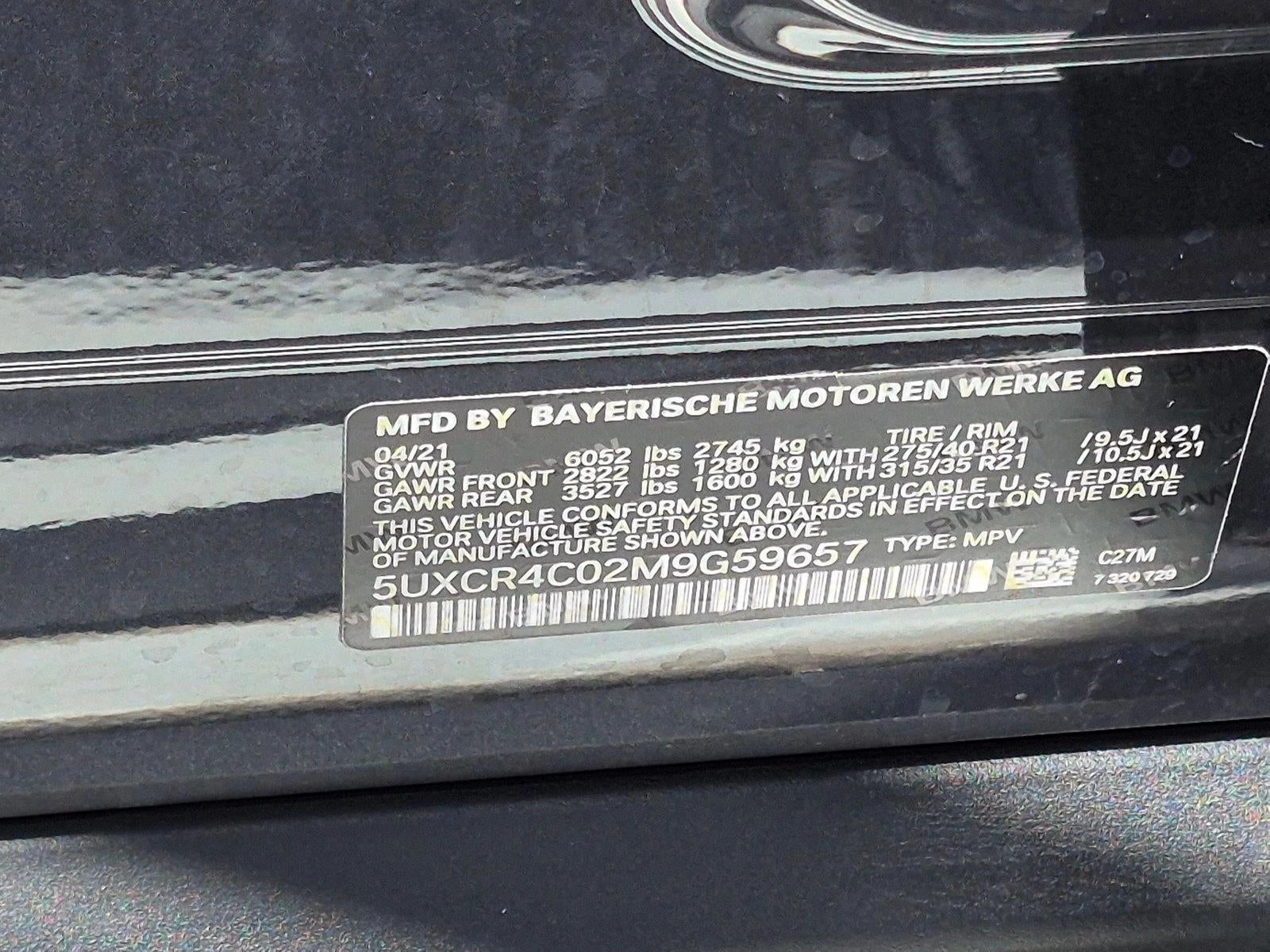 2021 BMW X5 sDrive40i Sports Activity Vehicle