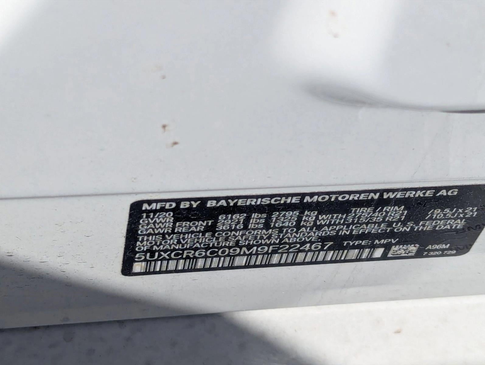 2021 BMW X5 xDrive40i Sports Activity Vehicle