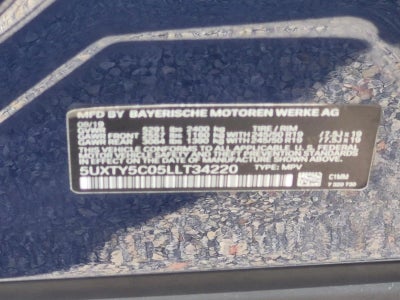 2020 BMW X3 xDrive30i Sports Activity Vehicle
