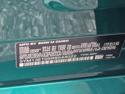 2024 BMW X5 M X5 M Competition AWD
