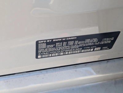 2023 BMW X6 M X6 M Sports Activity Coupe