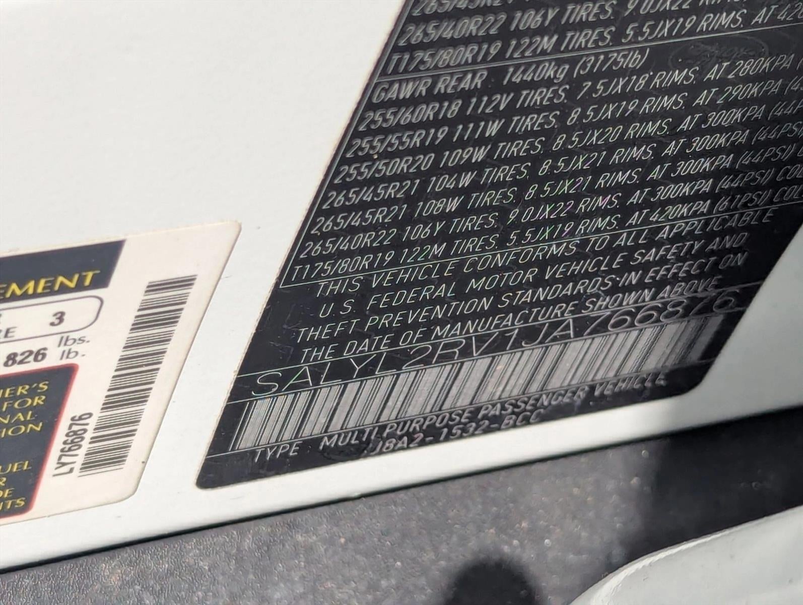 2018 Land Rover Range Rover Velar P380 R-Dynamic SE