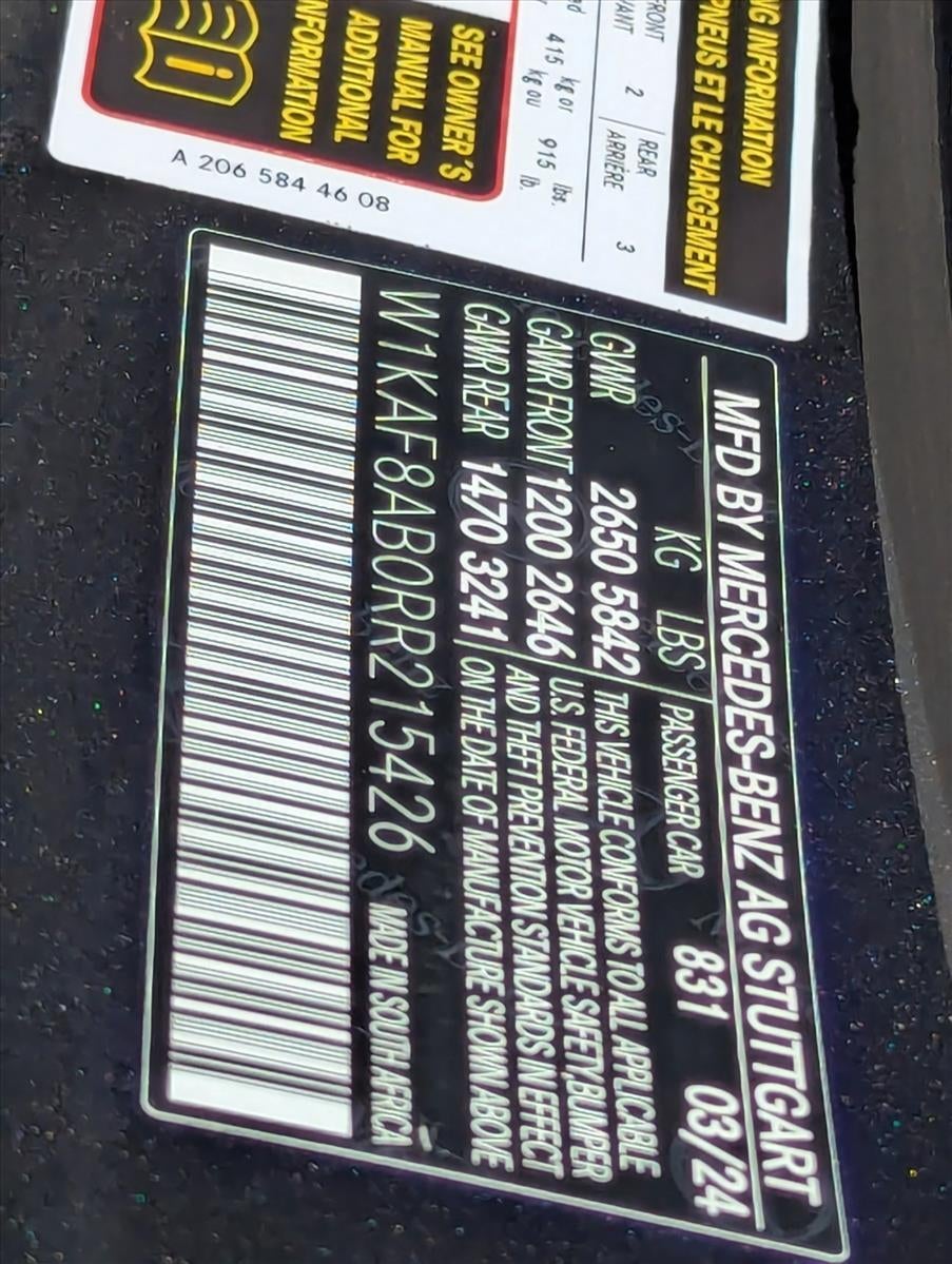 2024 Mercedes-Benz C-Class AMG® C 63 S E Performance Sedan