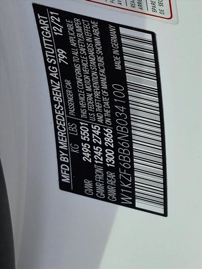 2022 Mercedes-Benz E-Class AMG® E 53 4MATIC®+ Sedan
