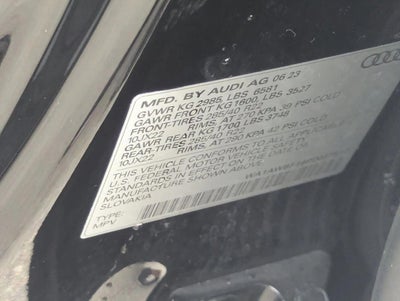 2023 Audi SQ8 Premium Plus 4.0 TFSI quattro