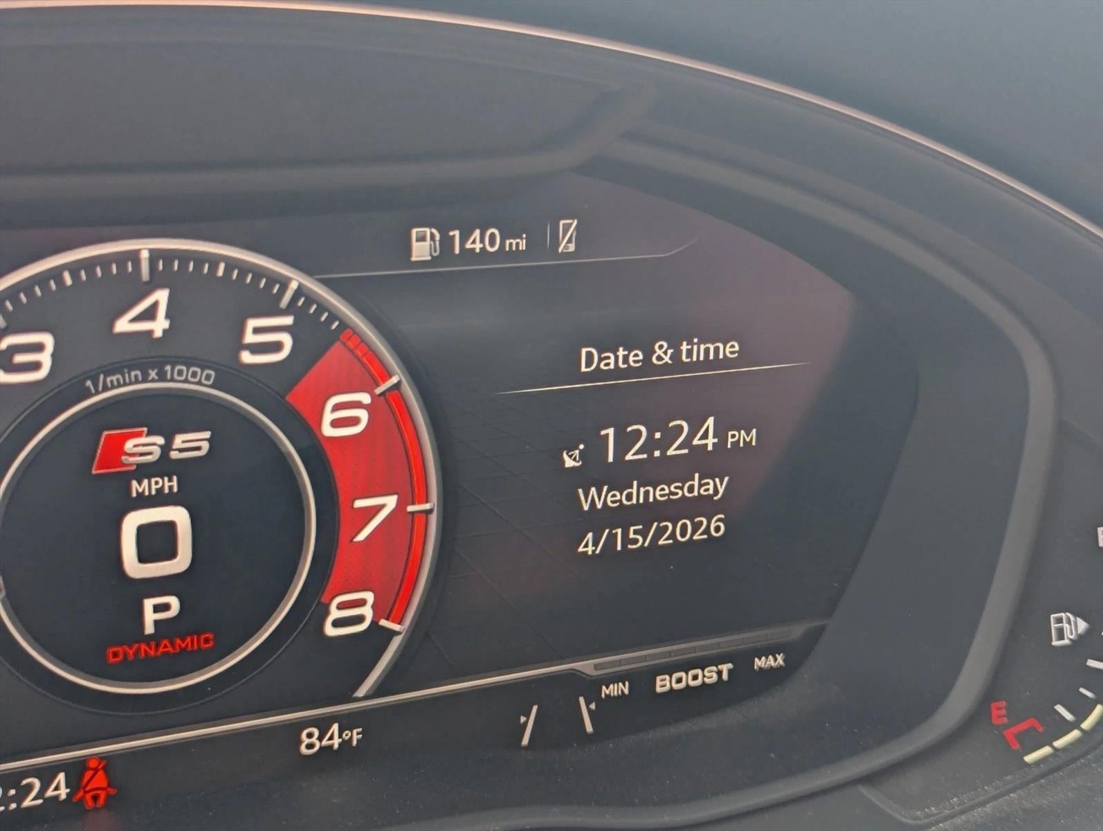 2019 Audi S5 Cabriolet Prestige 3.0 TFSI quattro