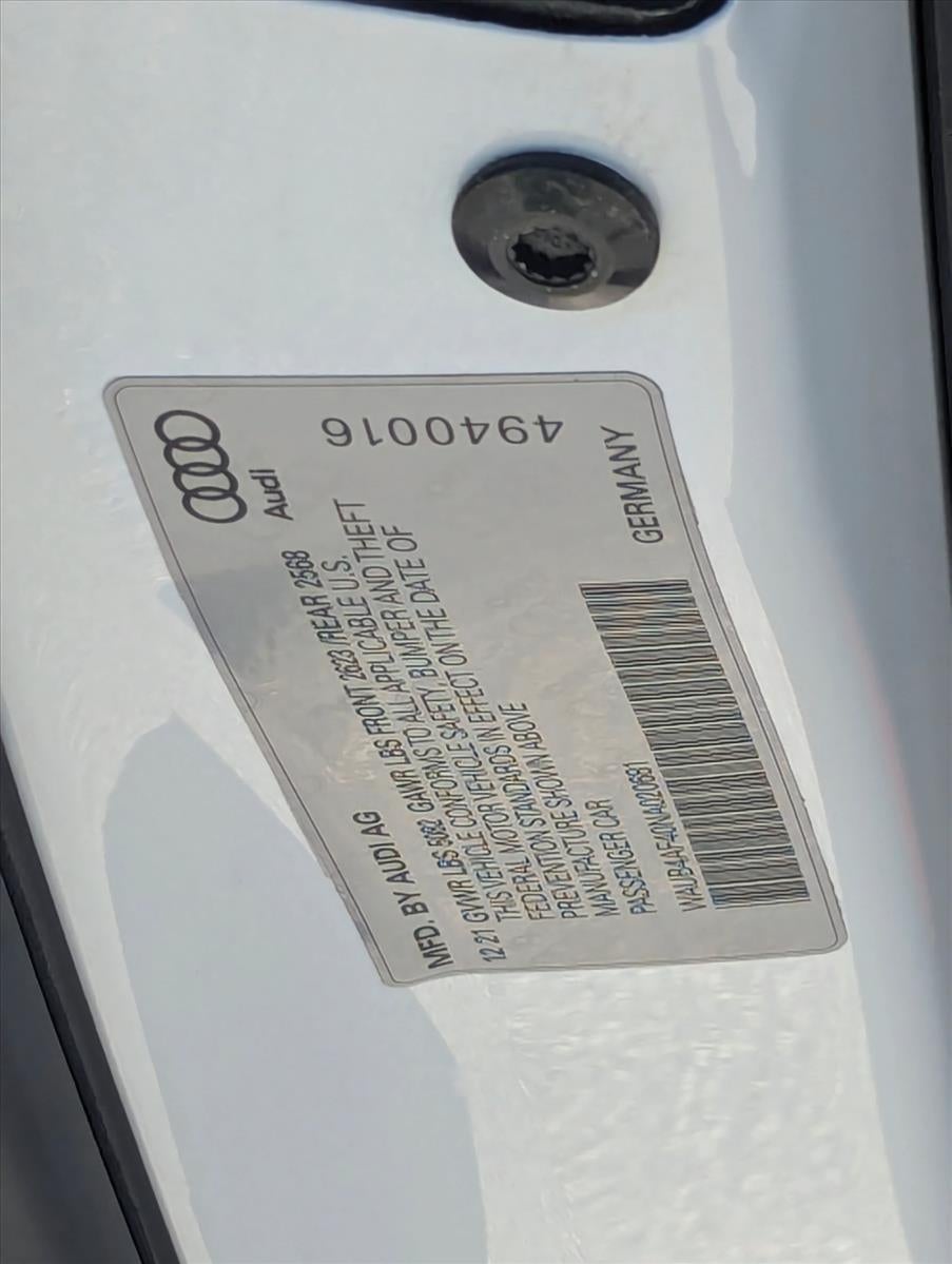 2022 Audi S4 Sedan Premium Plus 3.0 TFSI quattro