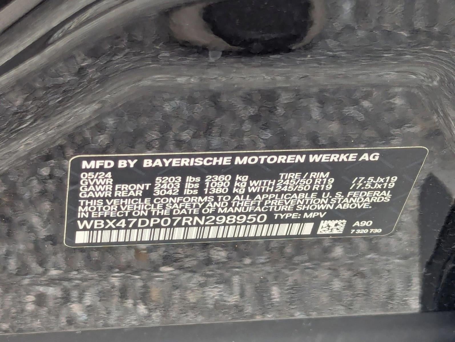 2024 BMW X3 sDrive30i Sports Activity Vehicle