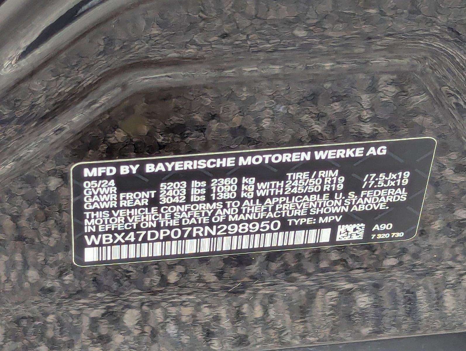 2024 BMW X3 sDrive30i Sports Activity Vehicle