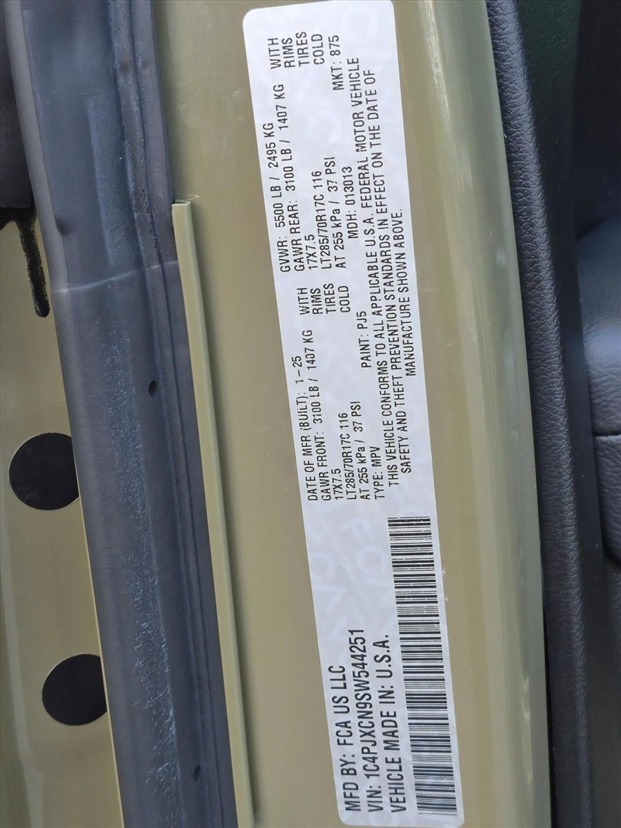 2025 Jeep Wrangler Rubicon 2 Door 4x4