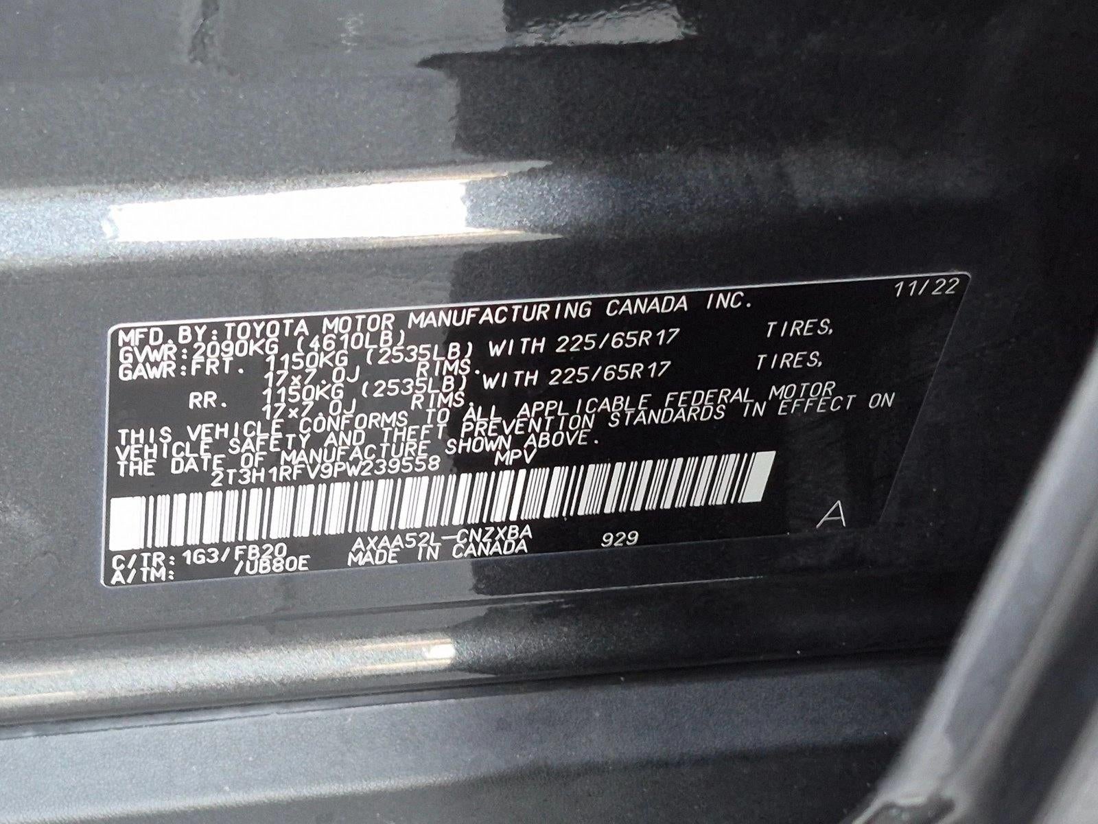 2023 Toyota RAV4 LE FWD (GS)