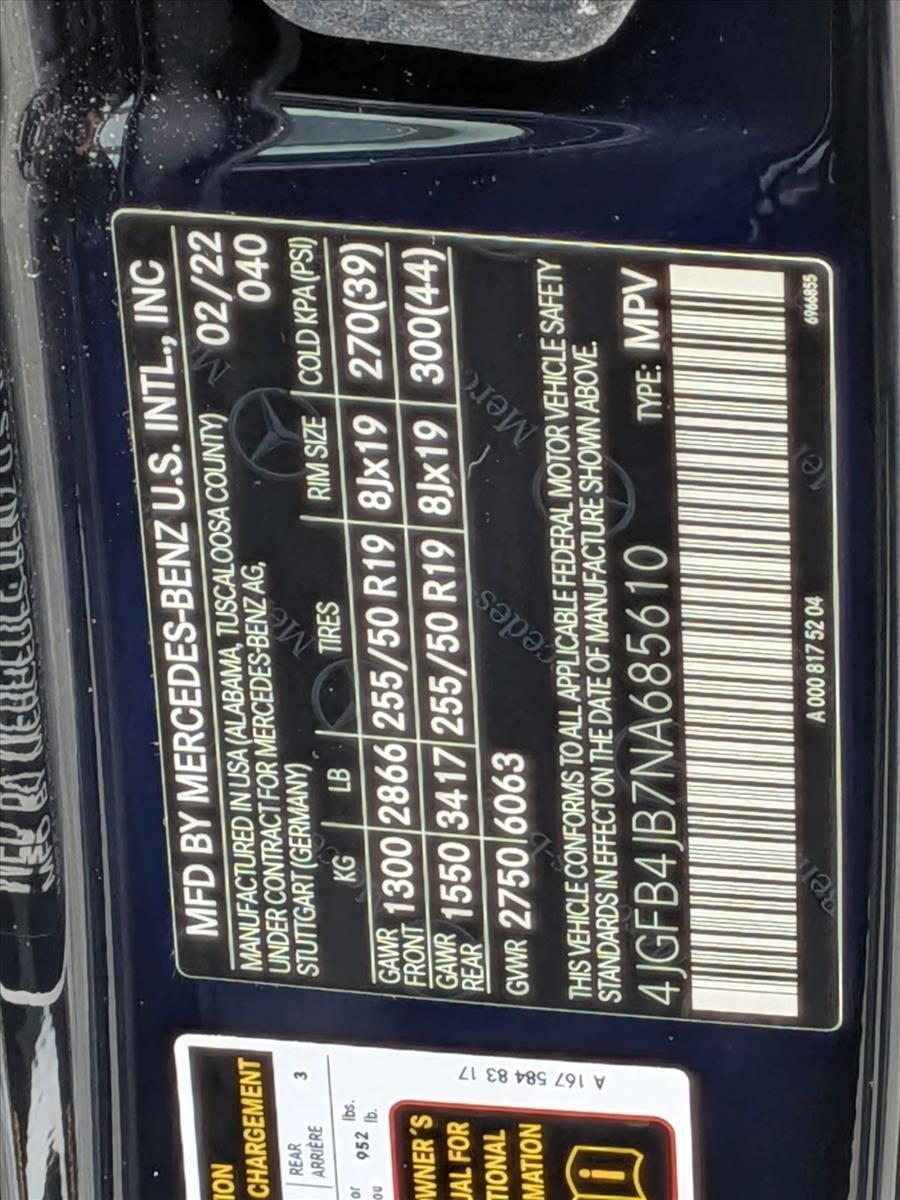 2022 Mercedes-Benz GLE GLE 350 SUV