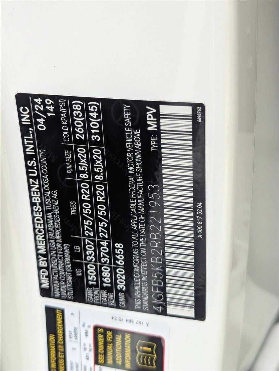 2024 Mercedes-Benz GLE GLE 450 4MATIC® SUV