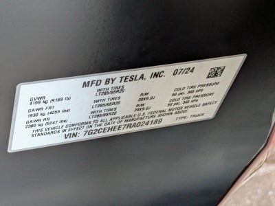 2024 Tesla Cybertruck Cyberbeast AWD