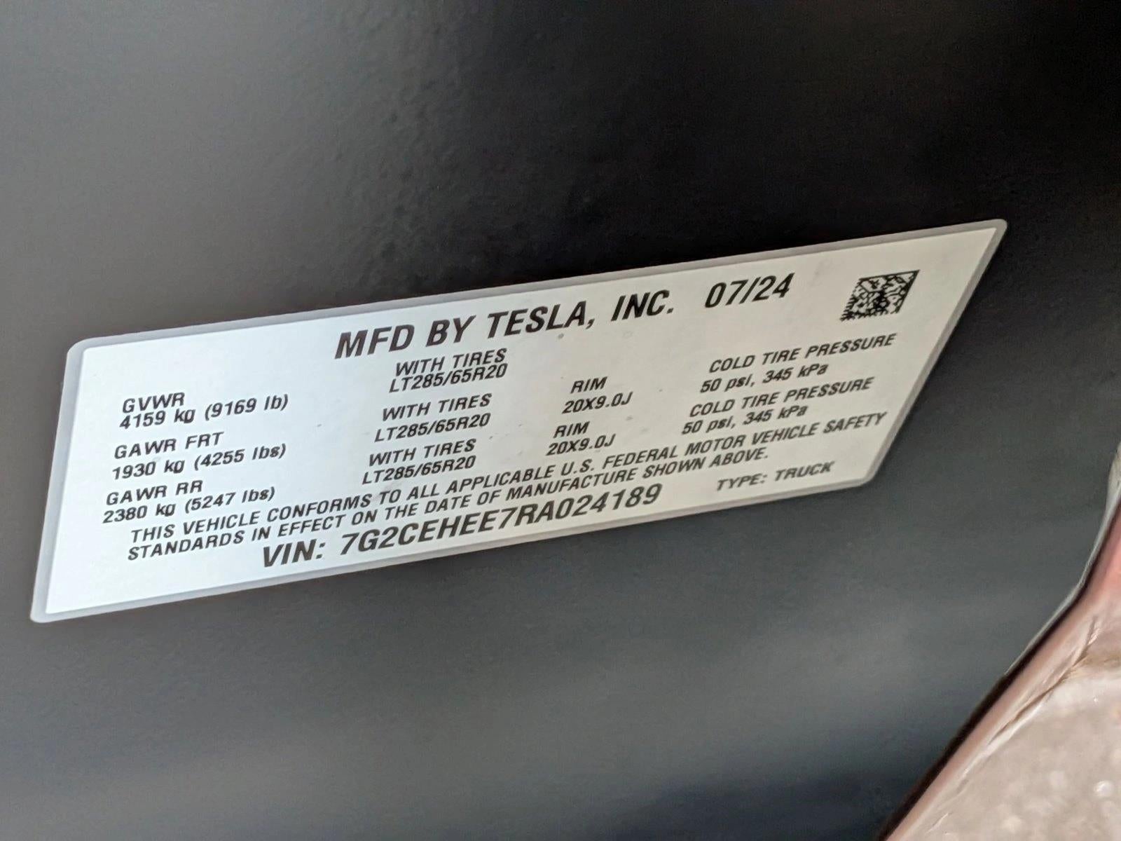 2024 Tesla Cybertruck Cyberbeast AWD