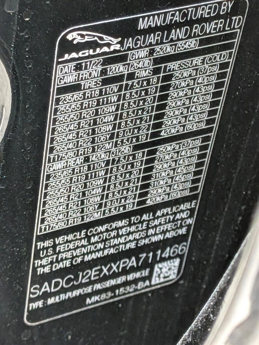 2023 Jaguar F-PACE S P250 AWD