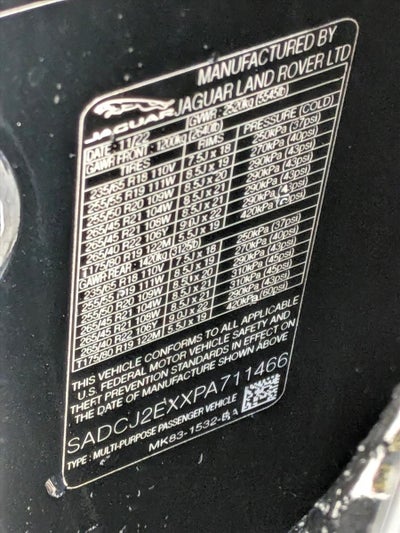 2023 Jaguar F-PACE S P250 AWD