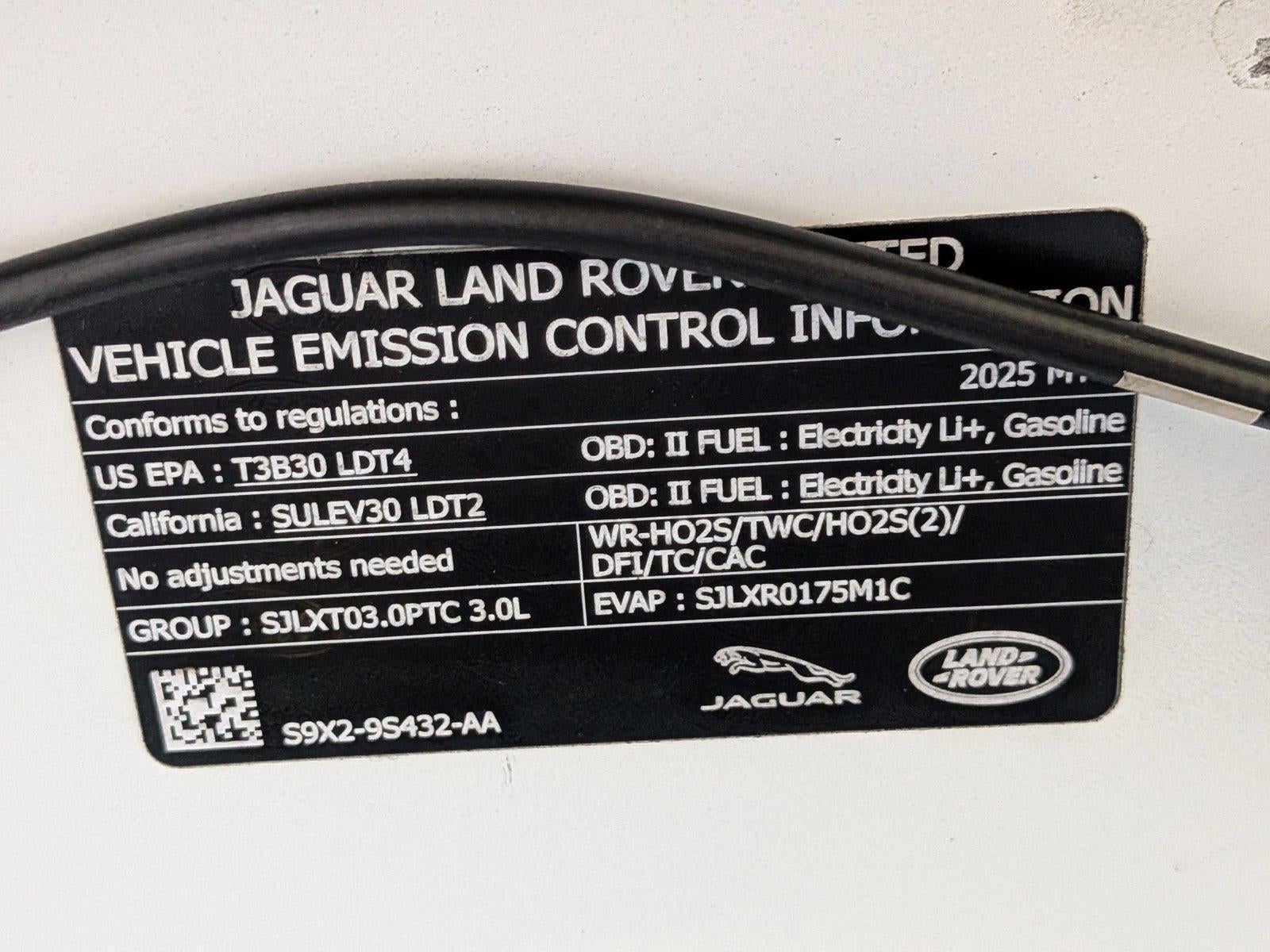 2025 Land Rover Range Rover Sport P460 PHEV Dynamic SE