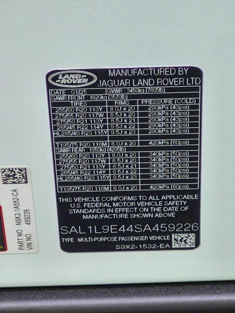 2025 Land Rover Range Rover Sport P460 PHEV Dynamic SE