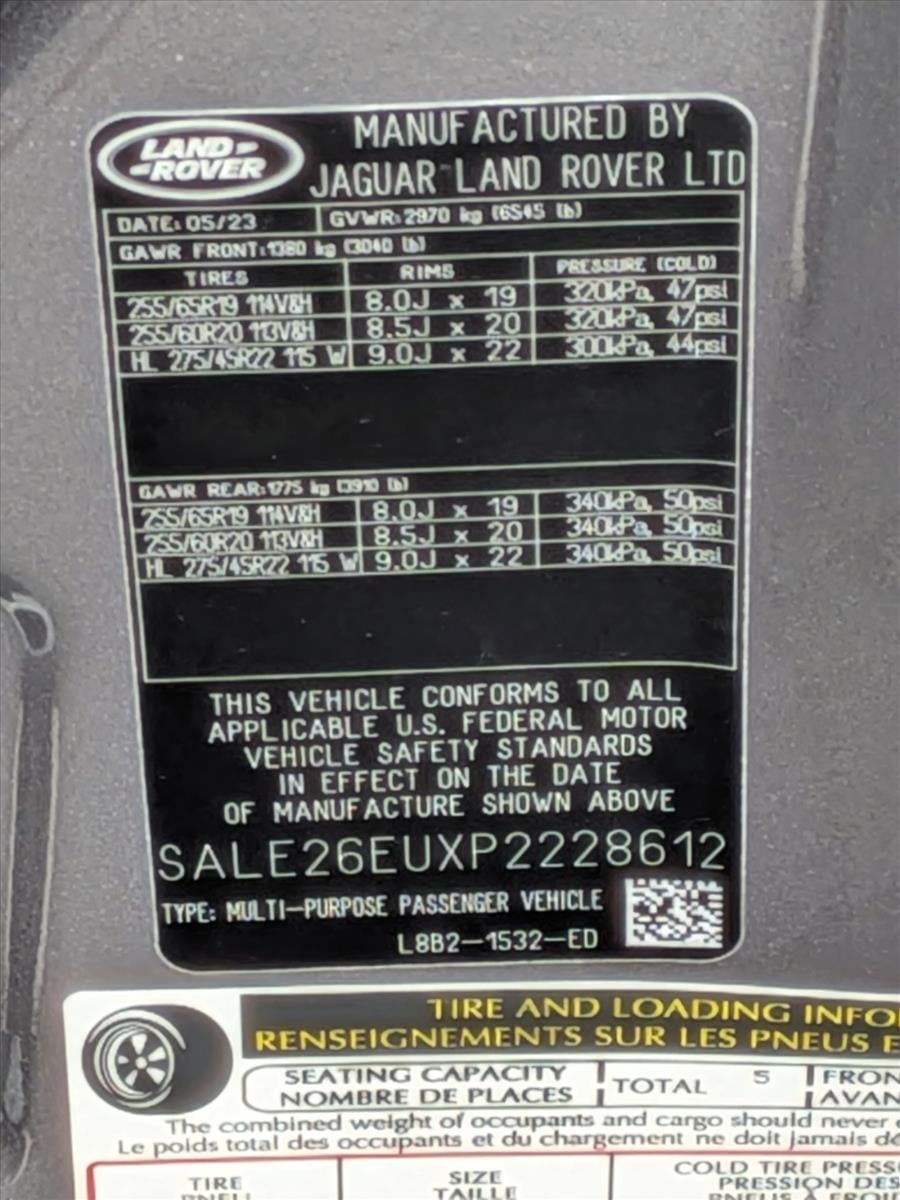 2023 Land Rover Defender 90 X-Dynamic SE AWD