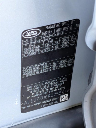 2024 Land Rover Defender 110 P400 S