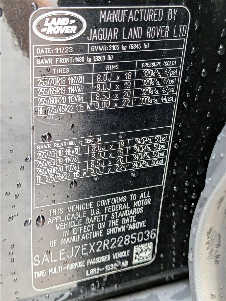 2024 Land Rover Defender 110 P300 S
