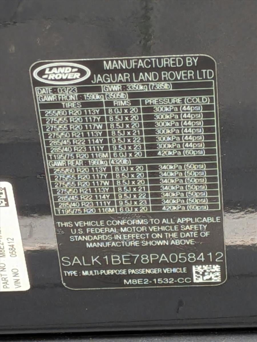 2023 Land Rover Range Rover Autobiography LWB