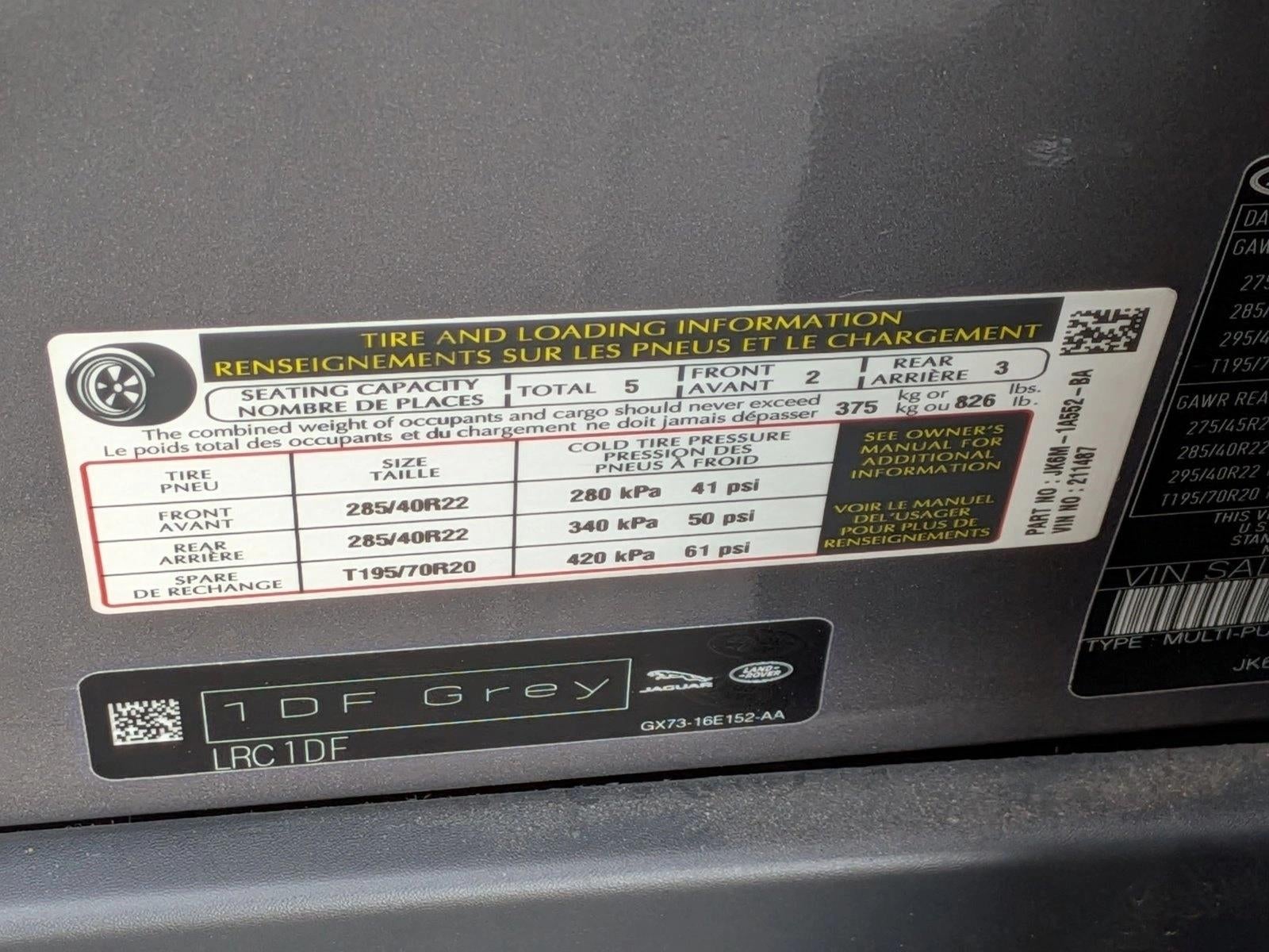 2022 Land Rover Range Rover Sport V8 Supercharged SVR Carbon Edition