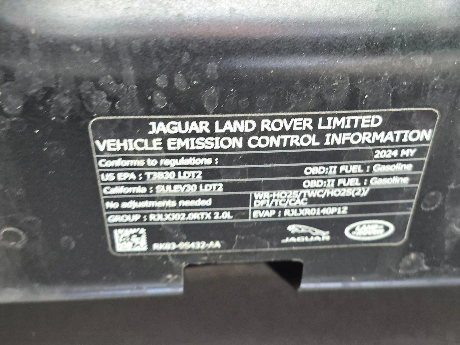 2024 Land Rover Range Rover Velar P250 Dynamic SE