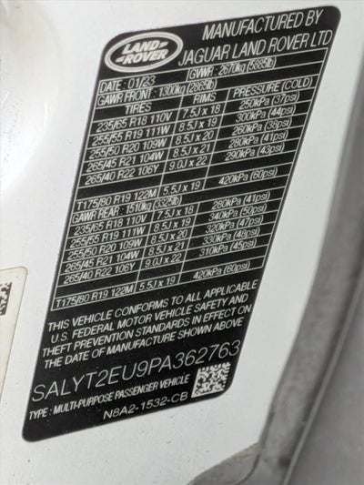 2023 Land Rover Range Rover Velar P340 R-Dynamic S