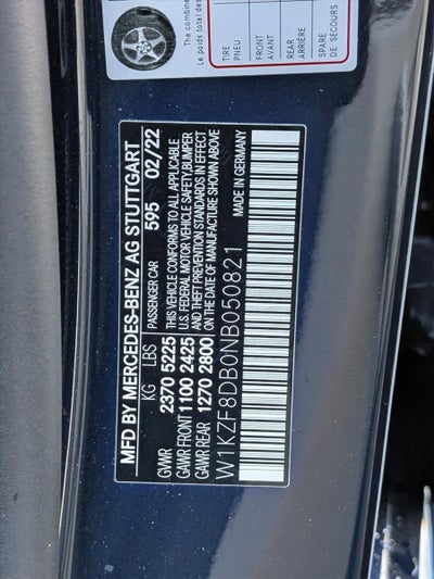 2022 Mercedes-Benz E-Class E 350 RWD Sedan