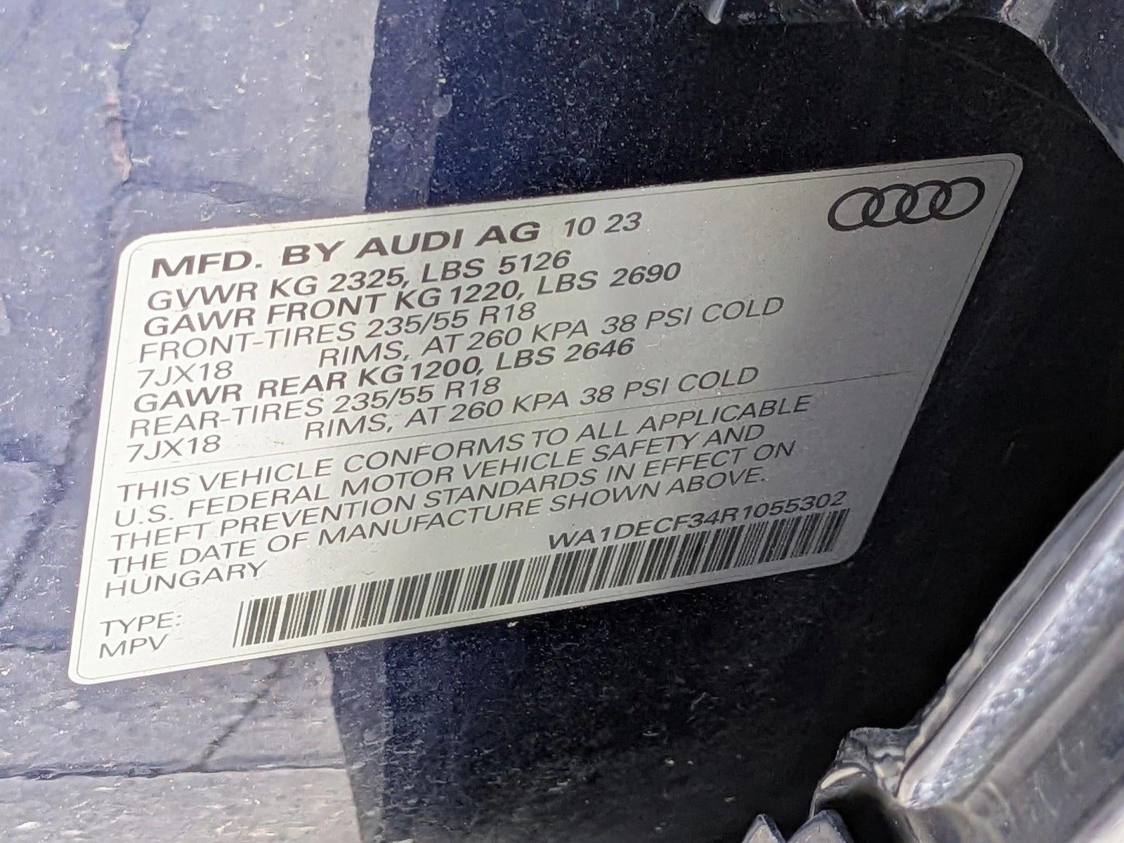 2024 Audi Q3 S line Premium 45 TFSI quattro