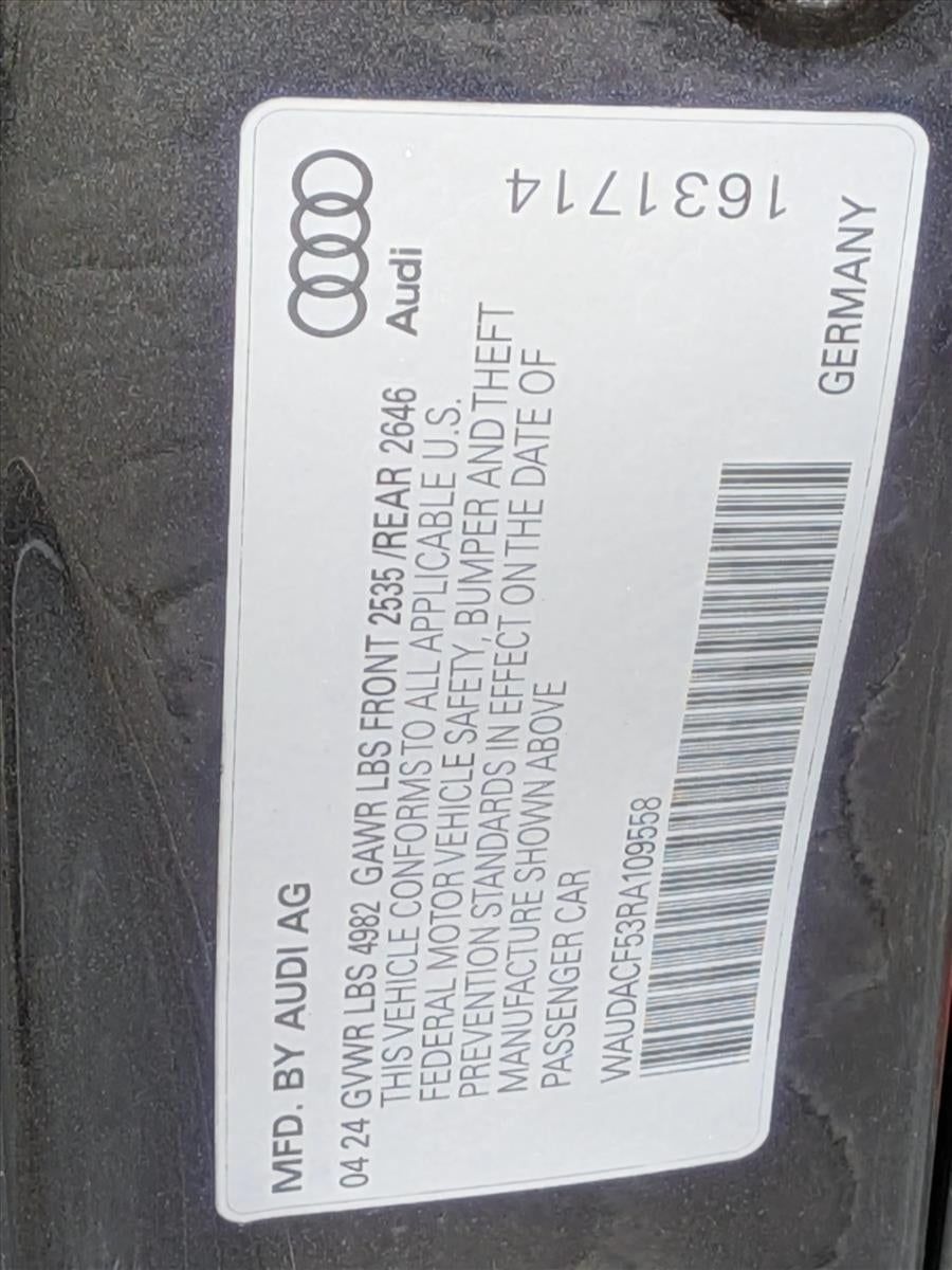 2024 Audi A5 Sportback S line Premium 45 TFSI quattro