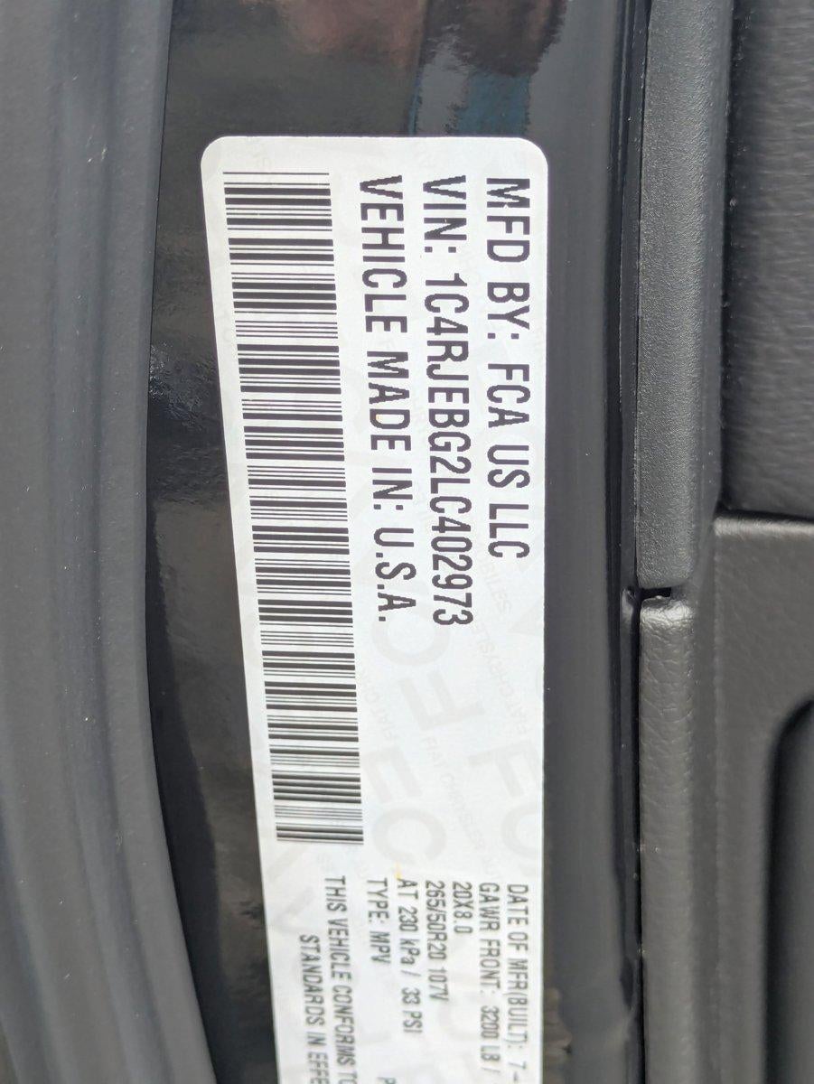 2020 Jeep Grand Cherokee Limited X 4x2