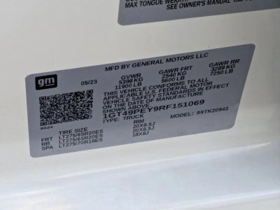 2024 GMC Sierra 2500 HD Crew Cab Long Box 4-Wheel Drive AT4