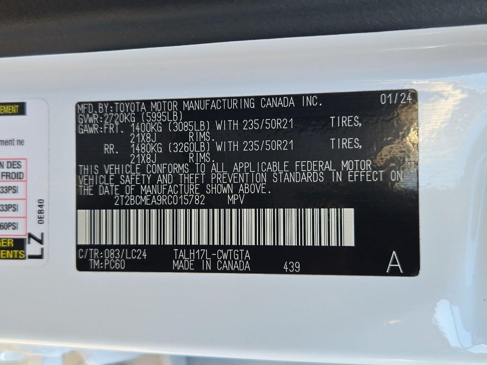 2024 Lexus RX 500h F SPORT Performance AWD