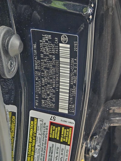 2020 Toyota Camry SE Nightshade Auto AWD (Natl)
