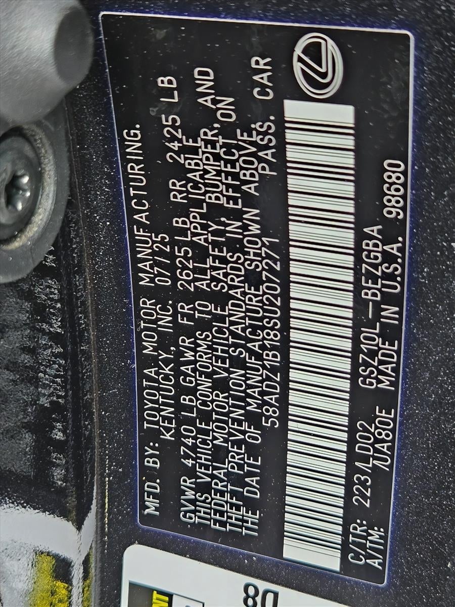 2025 Lexus ES 350 FWD