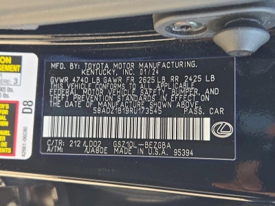 2024 Lexus ES 350 FWD