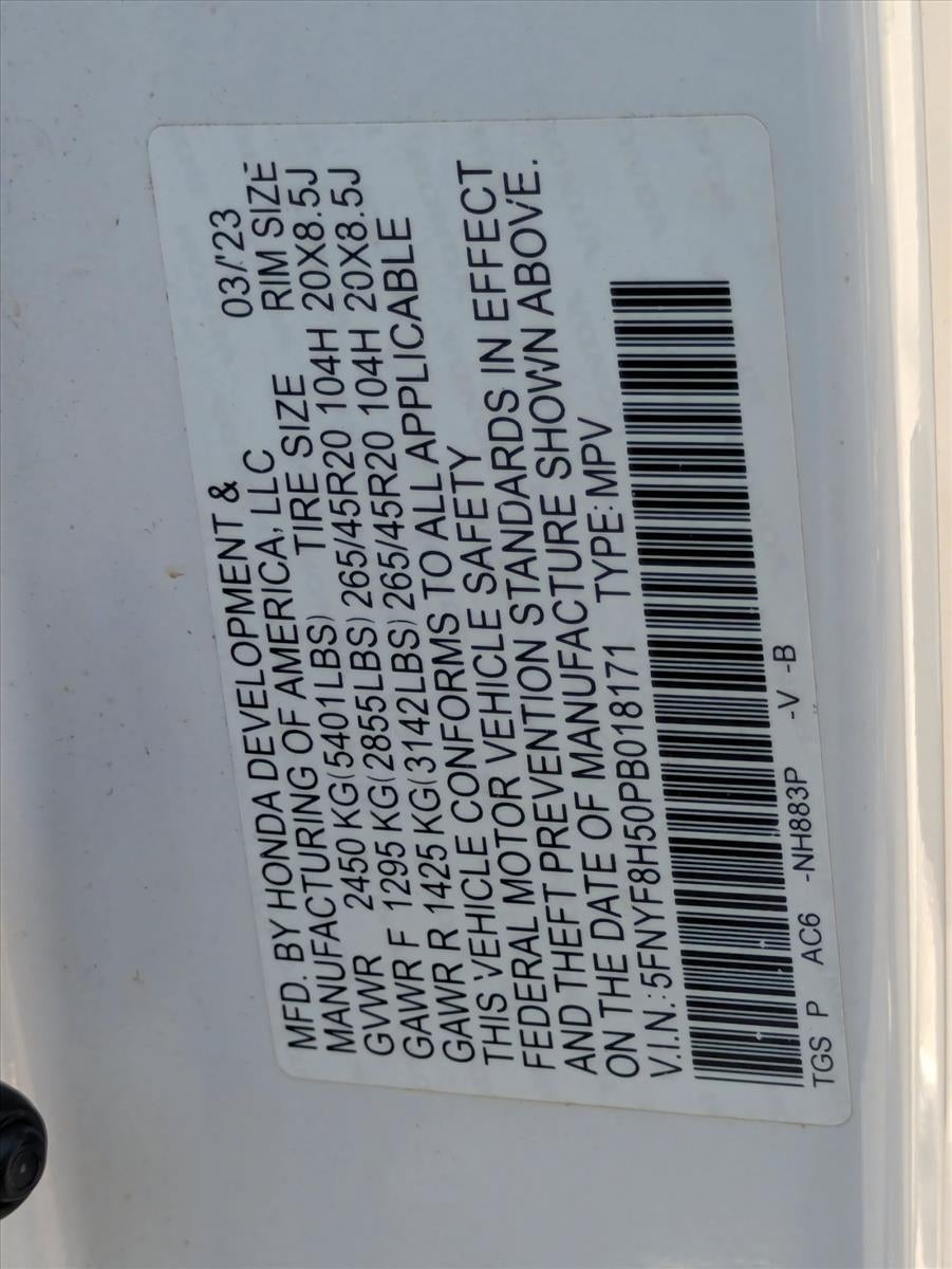 2023 Honda Passport EX-L AWD