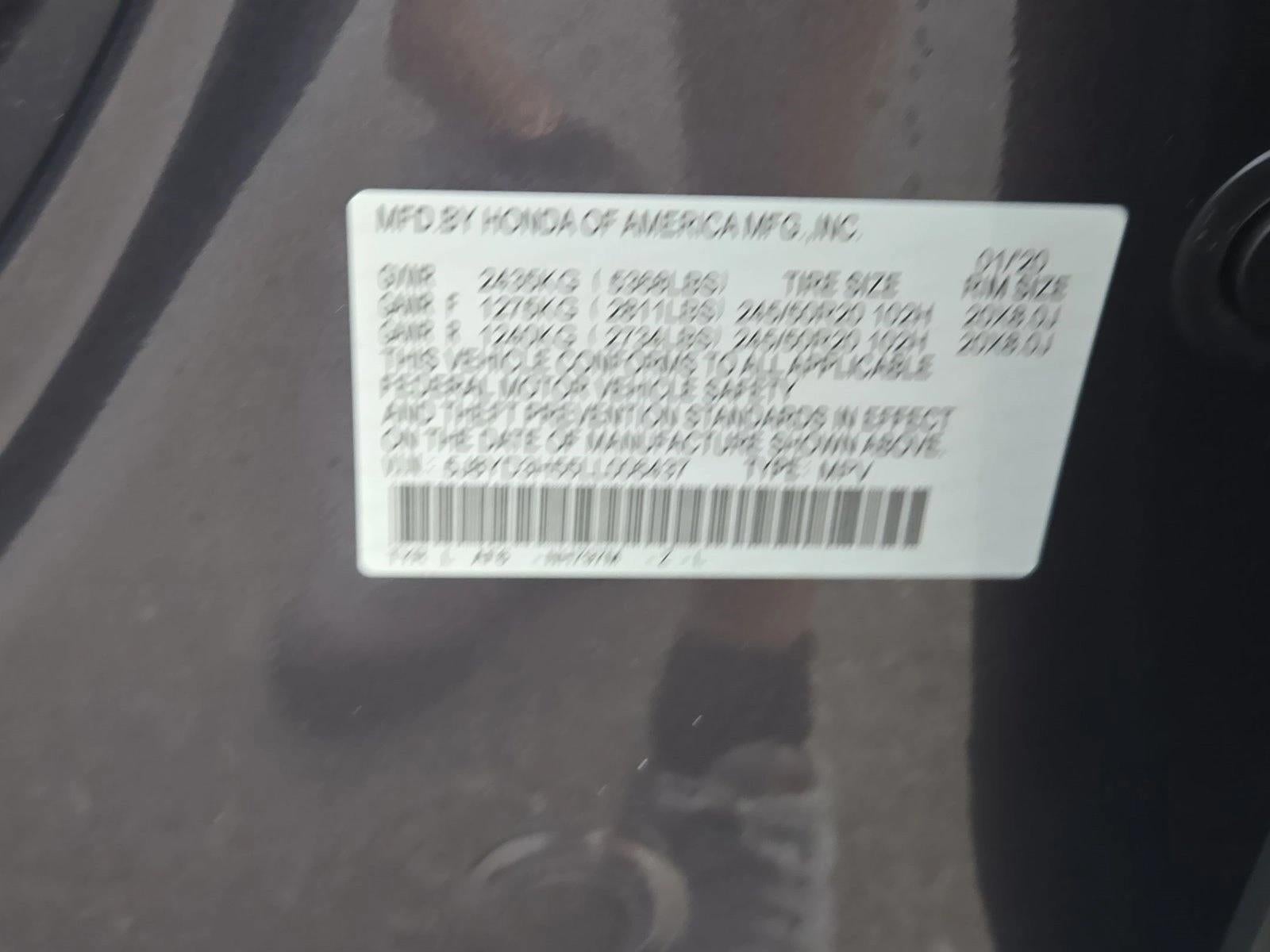 2020 Acura MDX FWD 7-Passenger w/Technology Pkg