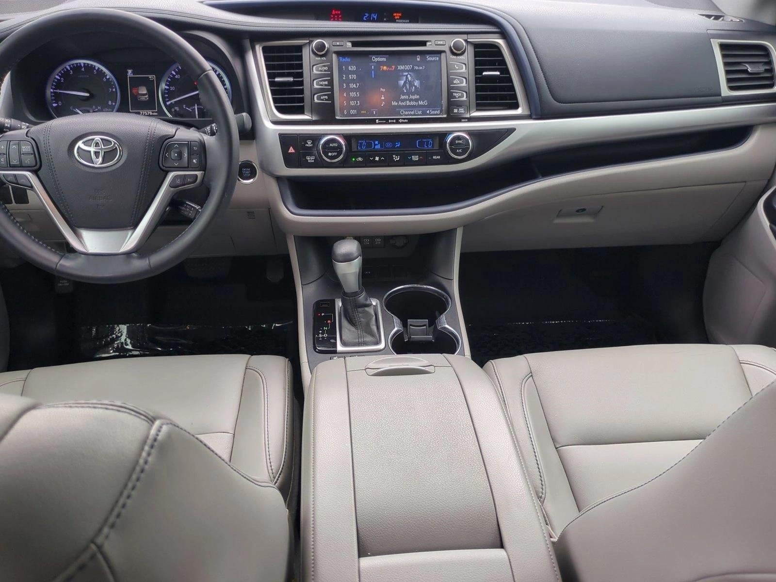 2018 Toyota Highlander XLE V6 FWD (Natl)