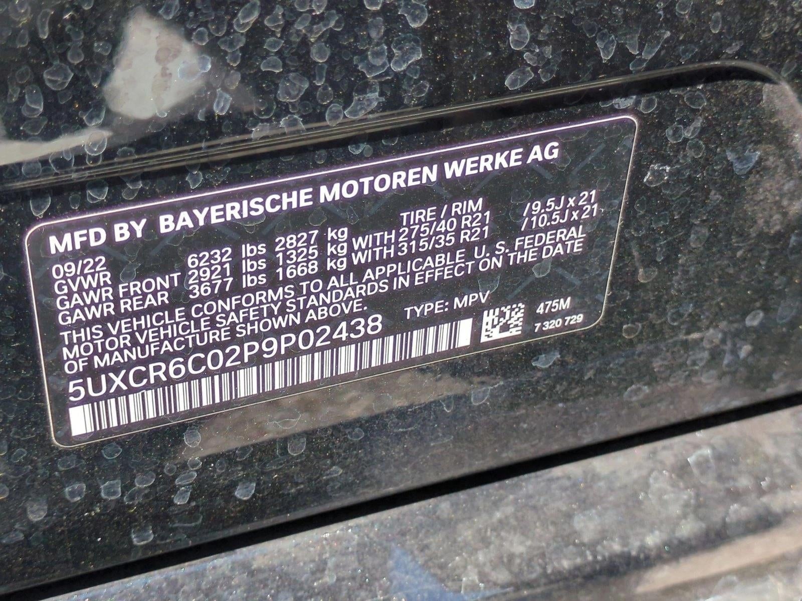 2023 BMW X5 xDrive40i Sports Activity Vehicle