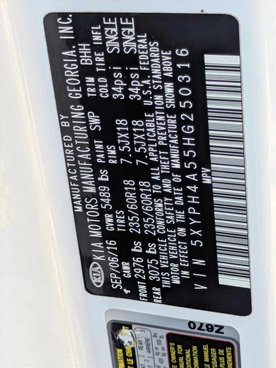 2017 Kia Sorento EX V6 FWD